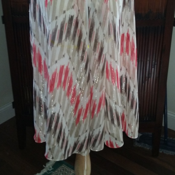 Chico's open sheer sleeveless festival top,EUC - Picture 5 of 7